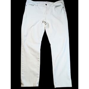Michael Kors jeans Women’s Size 14 White Skinny Retro 28"Inseam Classy